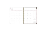 2025-2026 weekly academic planner featuring a monthly spread with blank writing space, to do&