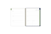 known for clean blank writing space, the kelly ventura 2025-2026 planner features a clean, classic weekly layout for note taking, deadlines, important dates, and room to plan each day and each week!