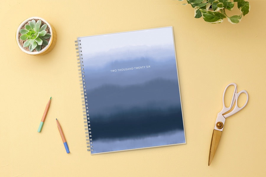 Inner Peace 2026 Weekly Monthly 8.5x11 Planning Calendar