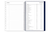 Spiral-bound planner with &