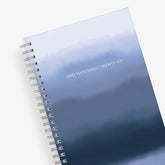 Blue planner with &