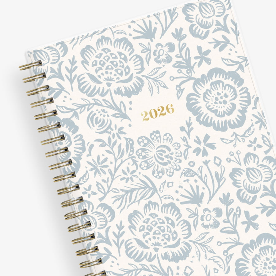 Sadie Blue 2026 Weekly Monthly 5x8 Planning Calendar - The Every Girl