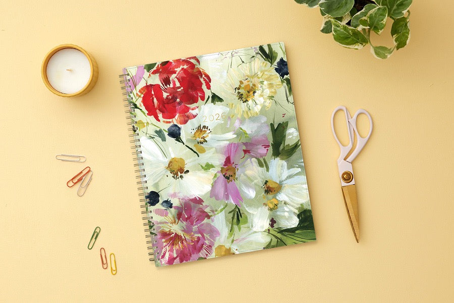 Cosmo Garden 2026 Weekly Monthly 8.5x11 Kelly Ventura for Blue Sky Planning Calendar