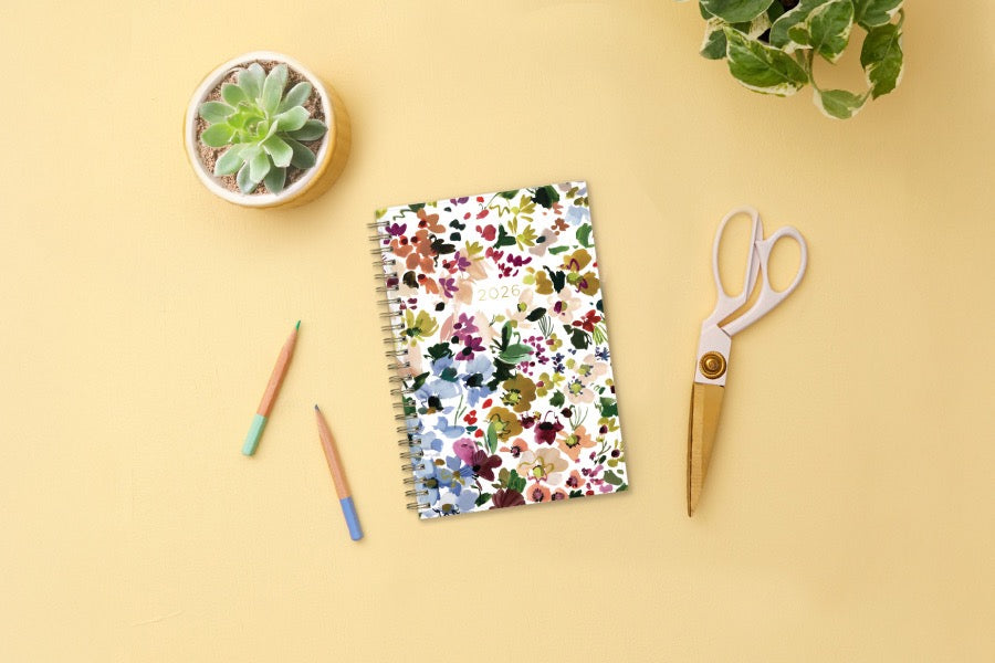 Gardens 2026 Weekly Monthly 5x8 Kelly Ventura for Blue Sky Planning Calendar