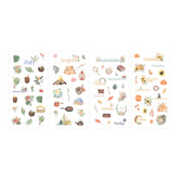 sticker book featuring everyday stickers and monthly bonus themes