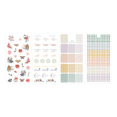 sticker book featuring everyday stickers and monthly bonus themes