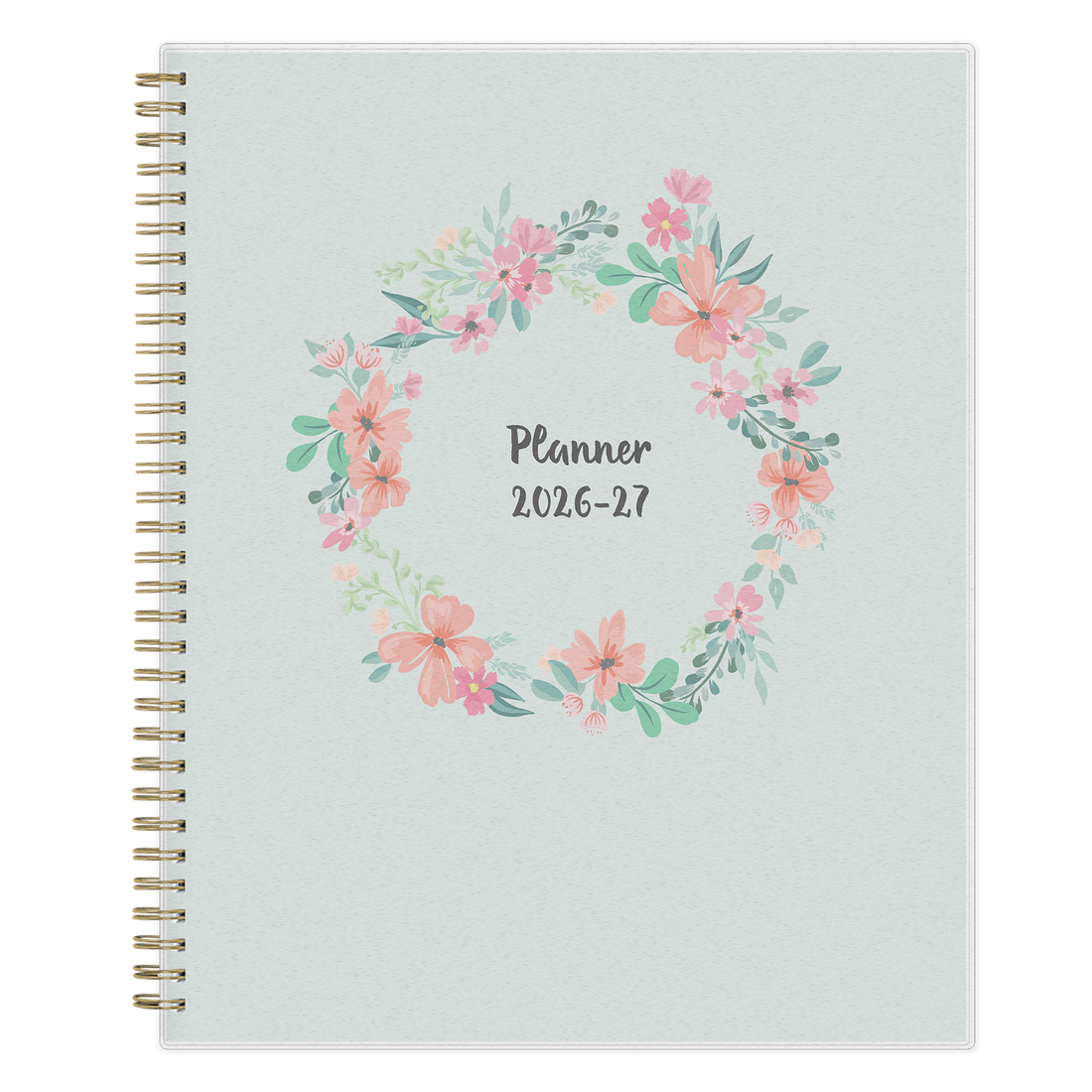 Laurel 2026-2027 Weekly Monthly 8.5x11 Planning Calendar