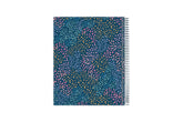 super fun brushed dots featuring a mixture of pinks, blues, and gold for this 2025-2026 teacher lesson planner in 8.5x11 size
