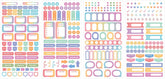 sticker book from bluesky livewell featuring to dos, appointments, blanks, meetings, etc.