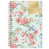Floral planner with gold accents on a white background for January 2027 - December 2027 5x8 size