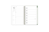 july 2025 - june 2026 academic planner featuring lined writing space and planning for each day, top 3 priorities, 