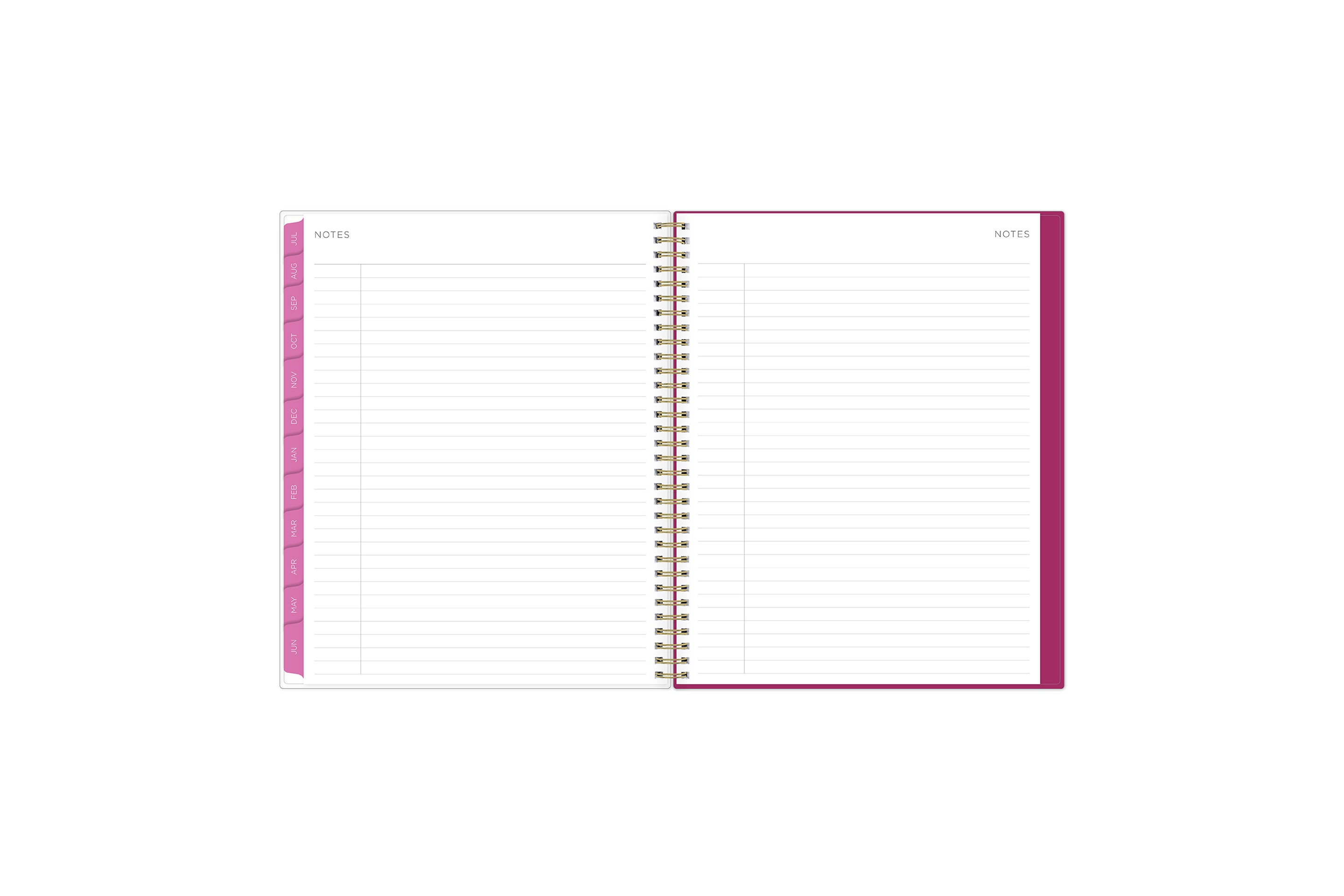 lined notes pages 8.5x11