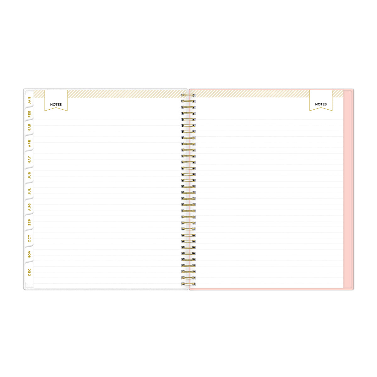 lined notes pages