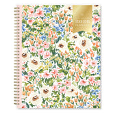 Floral planner with a gold label on a white background 2026 planner