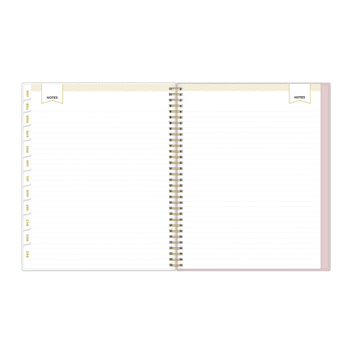 lined notes pages