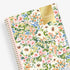 Floral planner with a gold label on a white background 2026 planner