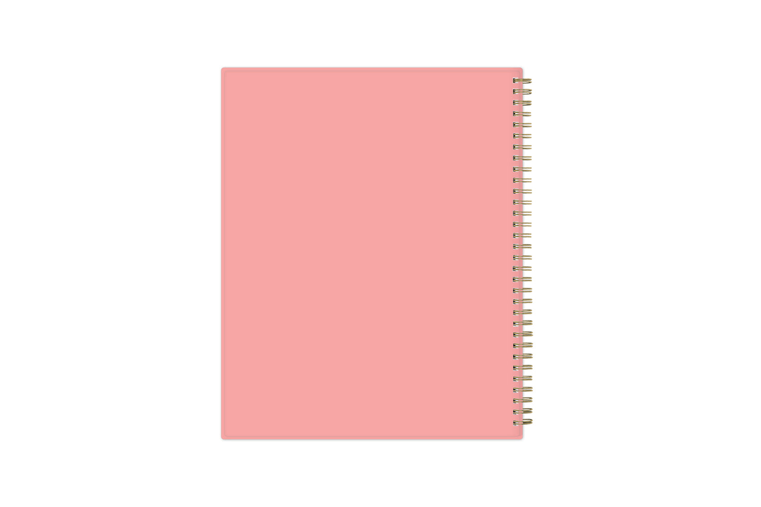 cloral back cover on this 8.5x11 2025-2026 weekly monthly planner