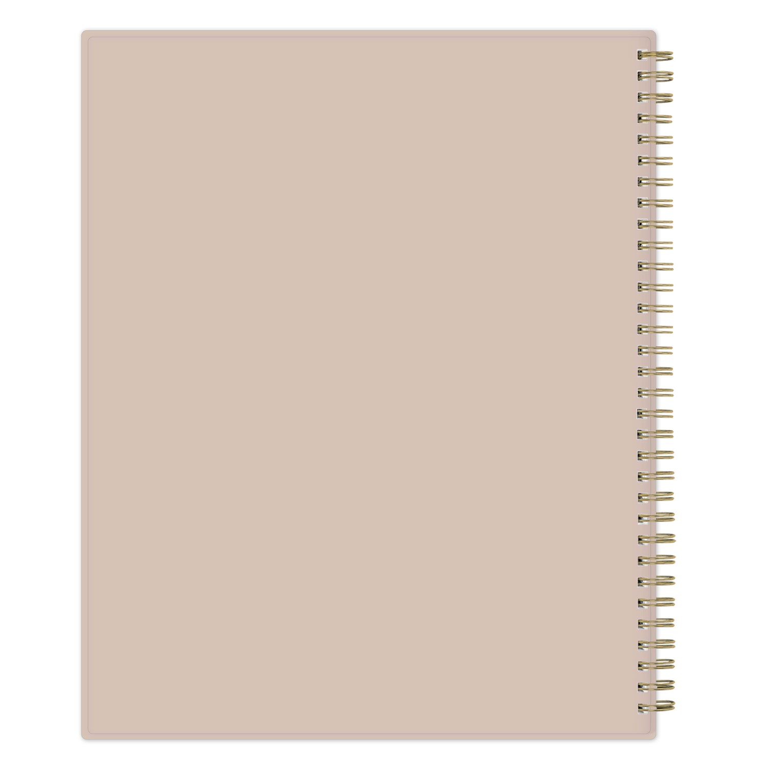 oat colored back cover on this planner