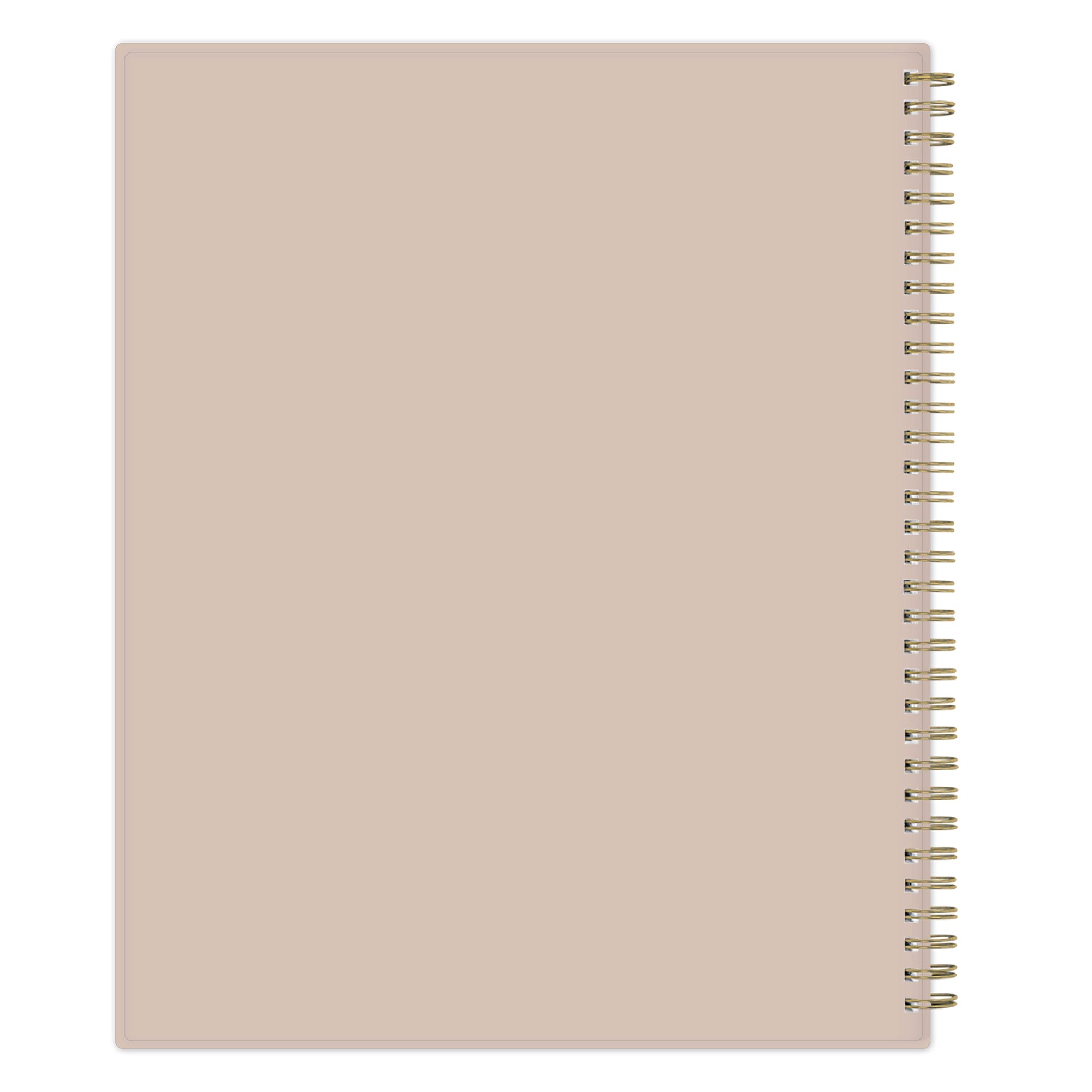 oat colored back cover on this planner