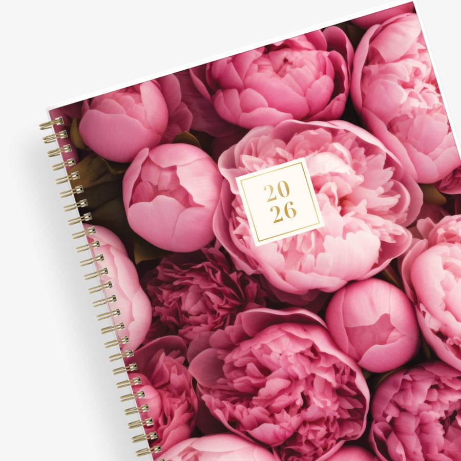 Bouquet 2026 Weekly Monthly 8.5x11 Rach Parcell for Blue Sky Planning Calendar