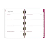 weekly monthly view from january 2026 - december 2026 featuring blank writing space, monthly tabs, and ample space in 5x8 size