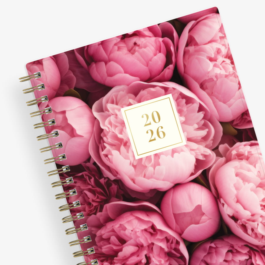 Bouquet 2026 Weekly Monthly 5x8 Rach Parcell for Blue Sky Planning Calendar