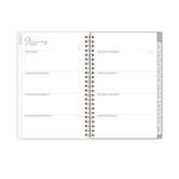 weekly monthly view from january 2026 - december 2026 featuring blank writing space, monthly tabs, and ample space
