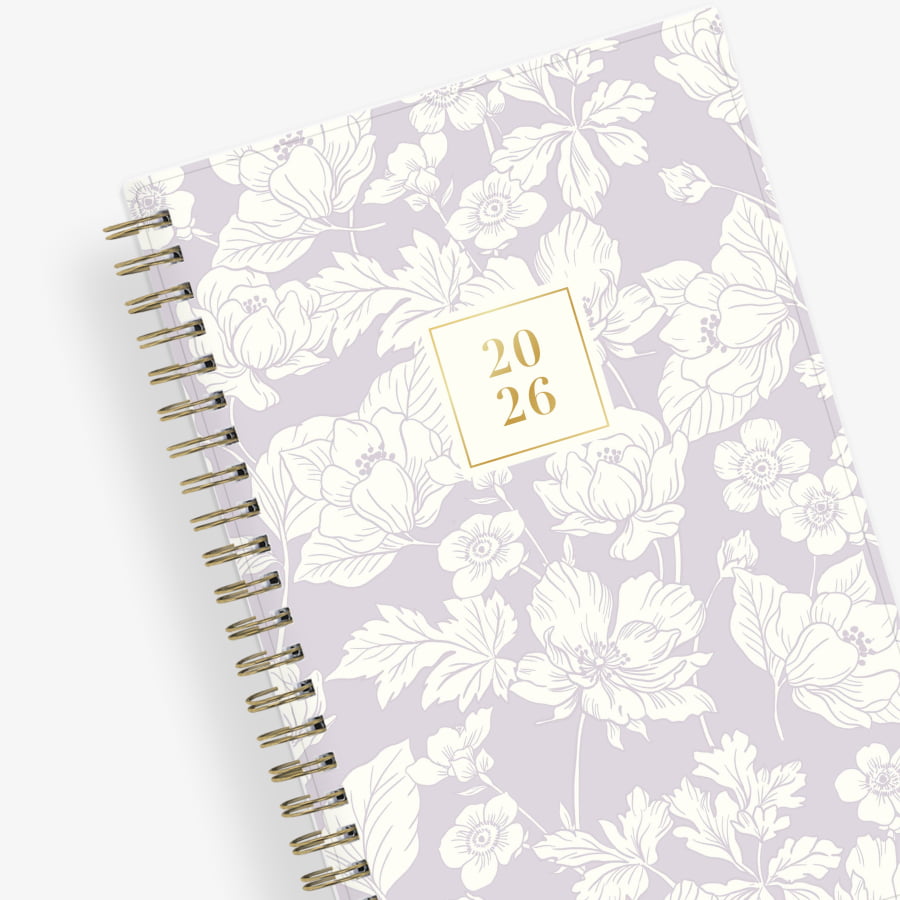 Sunlita Lilac 2026 Weekly Monthly 5x8 Rach Parcell for Blue Sky Planning Calendar