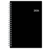 2026 weekly planner, black color
