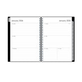 2026 planner notes featuring clean lined writing space in this weekly view and monthly grey tabs