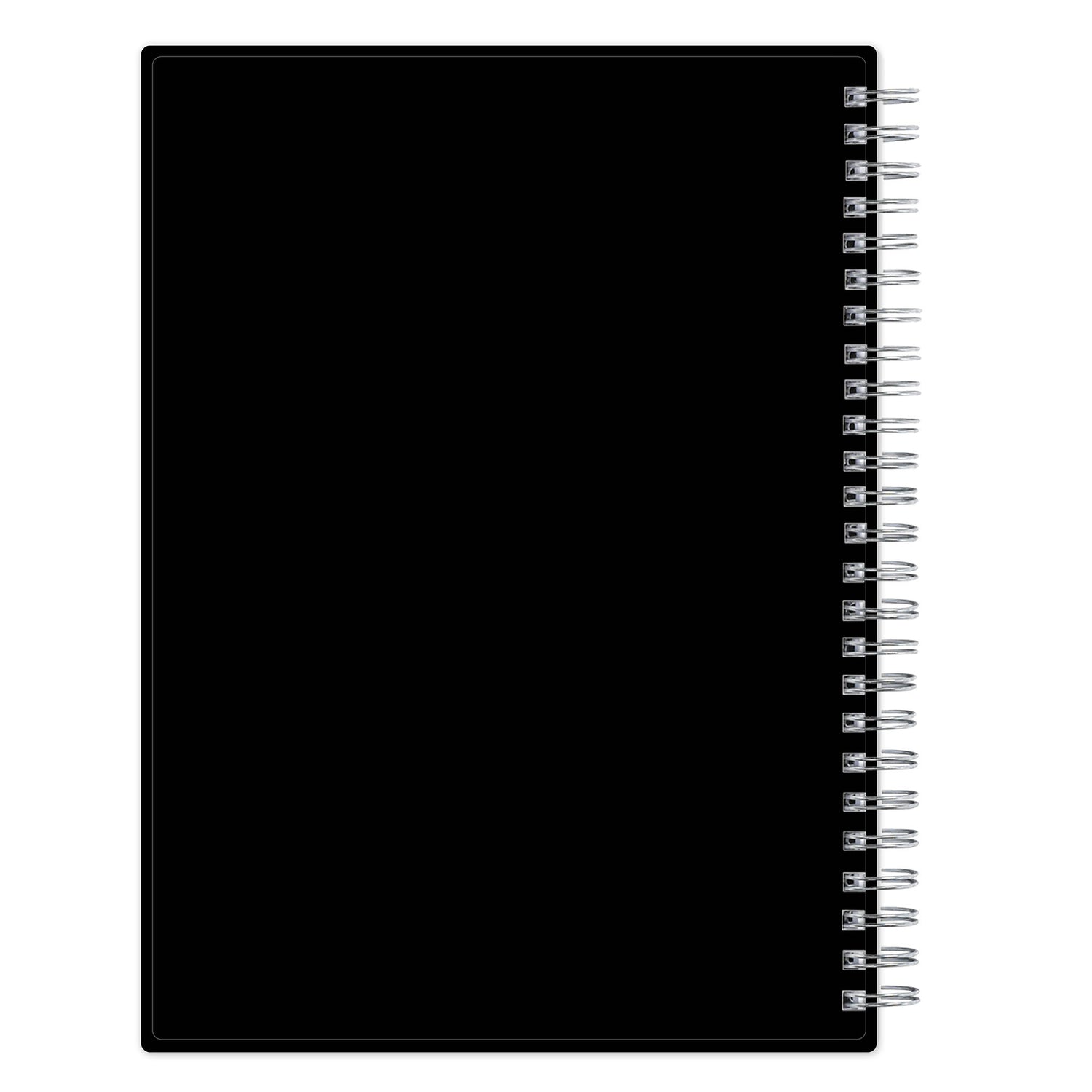 2026 planner featuring black back cover in 5.875x8.625 planner notes format