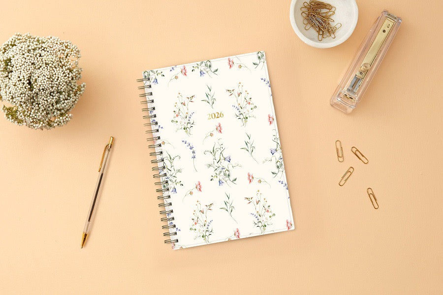 Marisa 2026 Weekly Monthly 5x8 Planning Calendar - The Every Girl