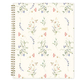 Floral-patterned planner with &