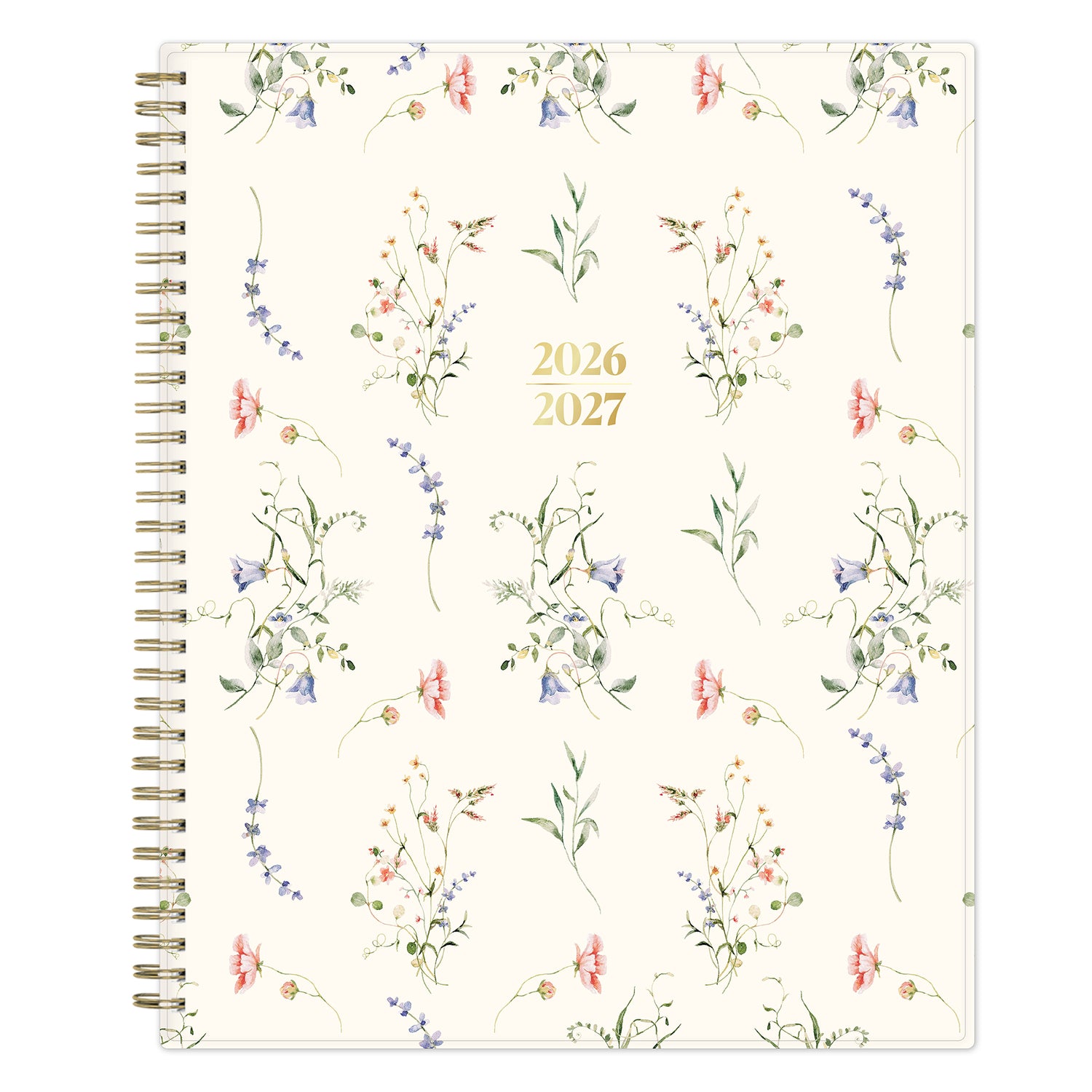 Floral patterned planner with &