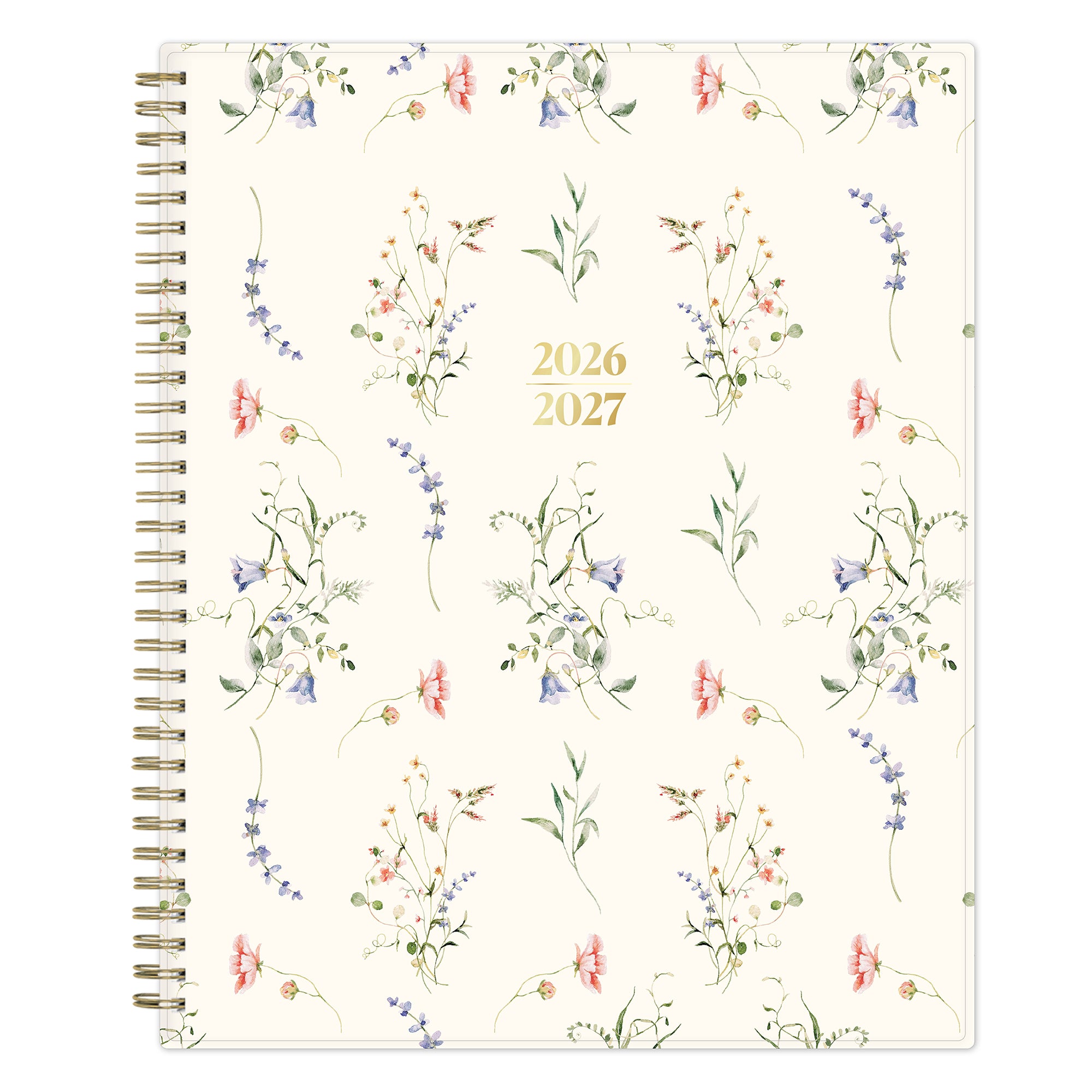 Floral patterned planner with &
