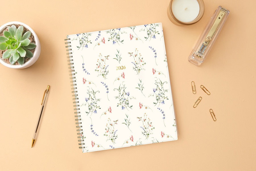 Marisa 2026 Weekly Monthly 8.5x11 Planning Calendar - The Every Girl