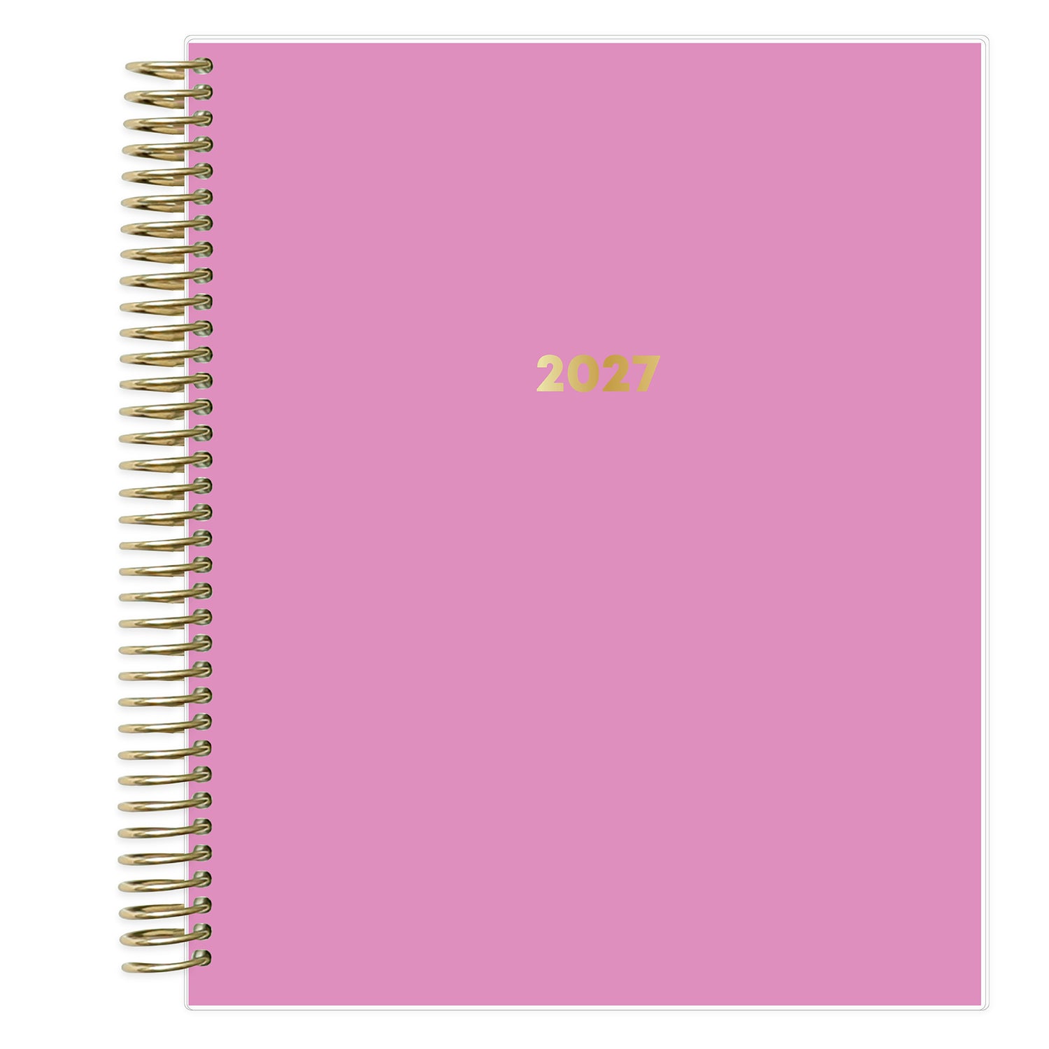 magenta planner with &