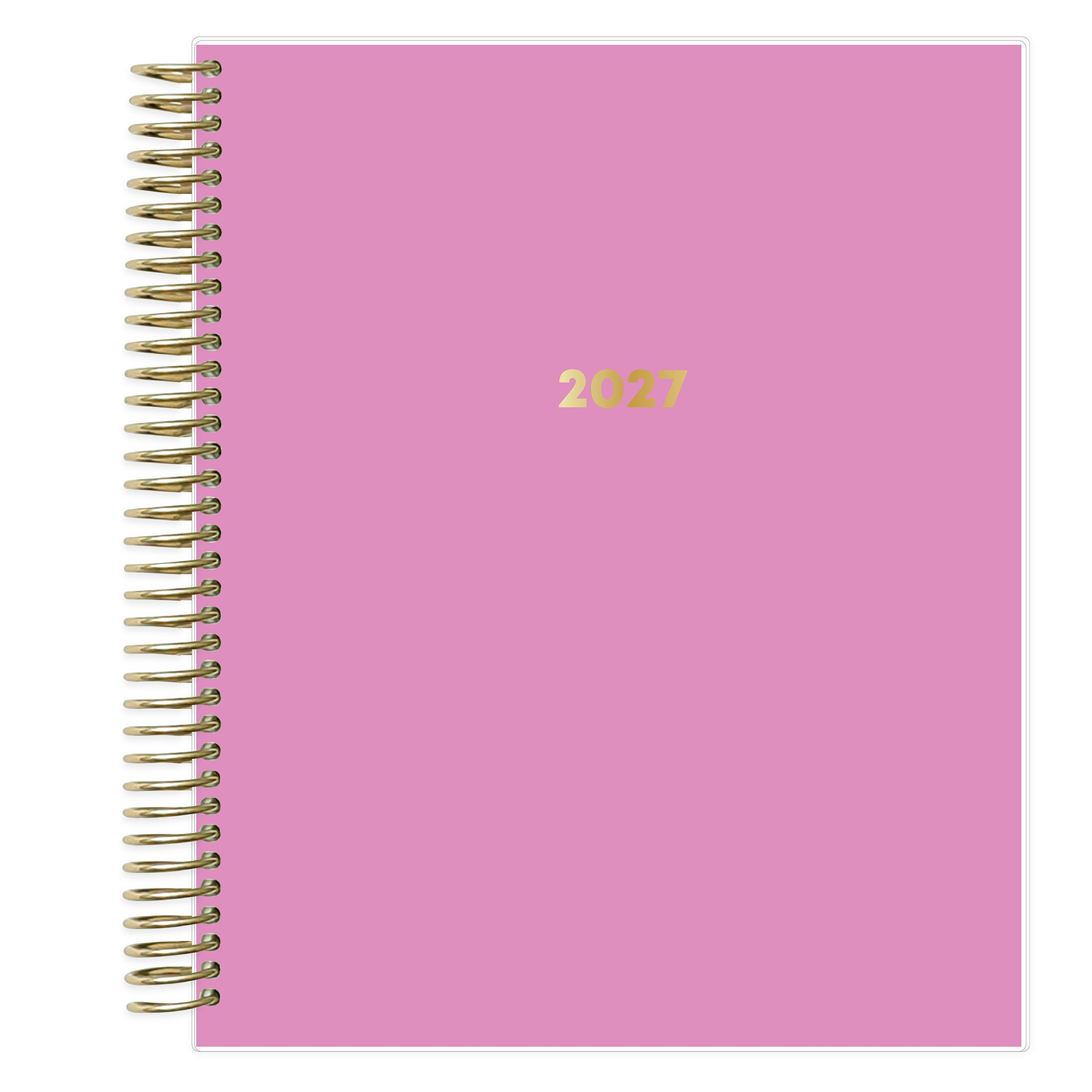 magenta planner with &