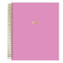 magenta planner with &