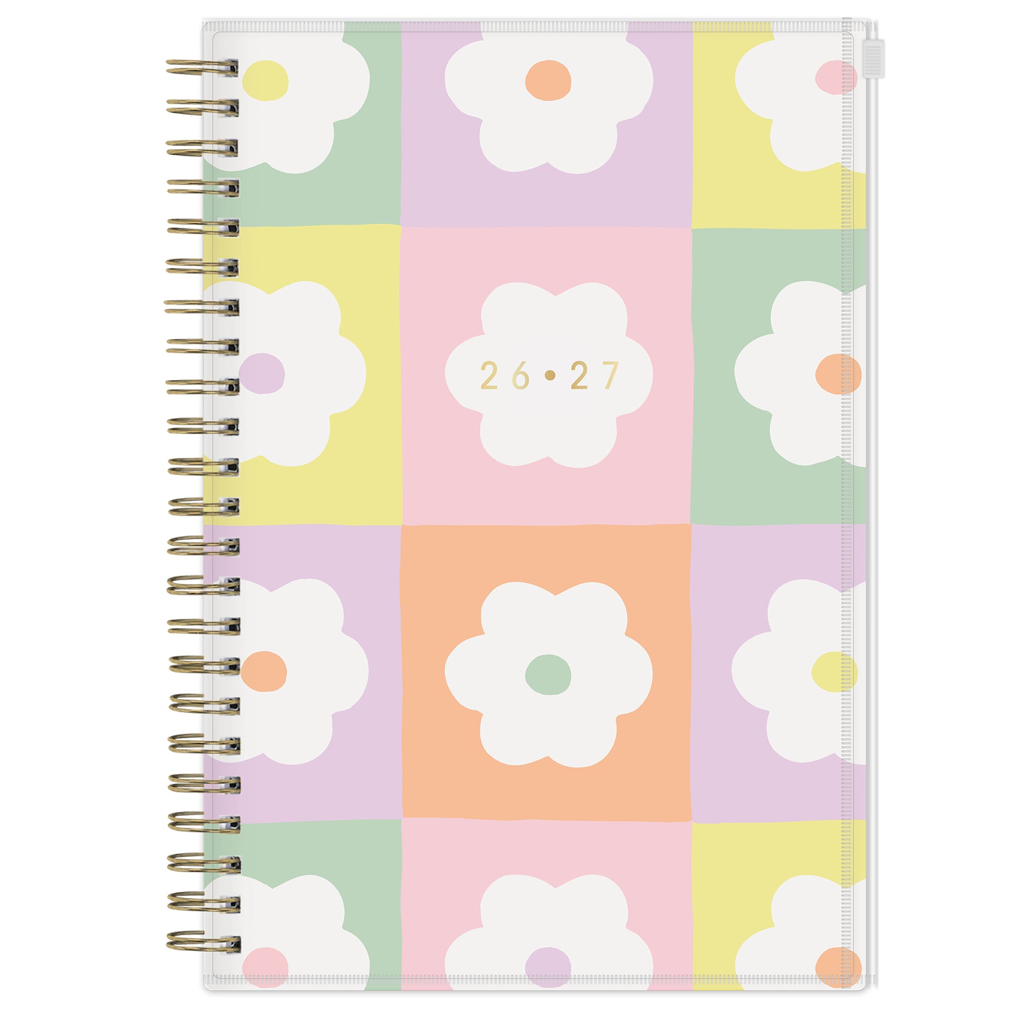 Daisy Check 2026-2027 Weekly 5x8 15-Month Planning Calendar