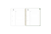 2025-2026 daily planner featuring a daily spread with top priorities on the left, my -day 30-minute increments 6:00am to 8:00pm