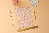 rosie floral front cover on this 2025-2026 monthly planner