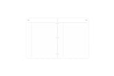 lined notes pages on this 8.5x11 monthly planner
