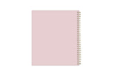 8x10 daily academic planner with blush back cover