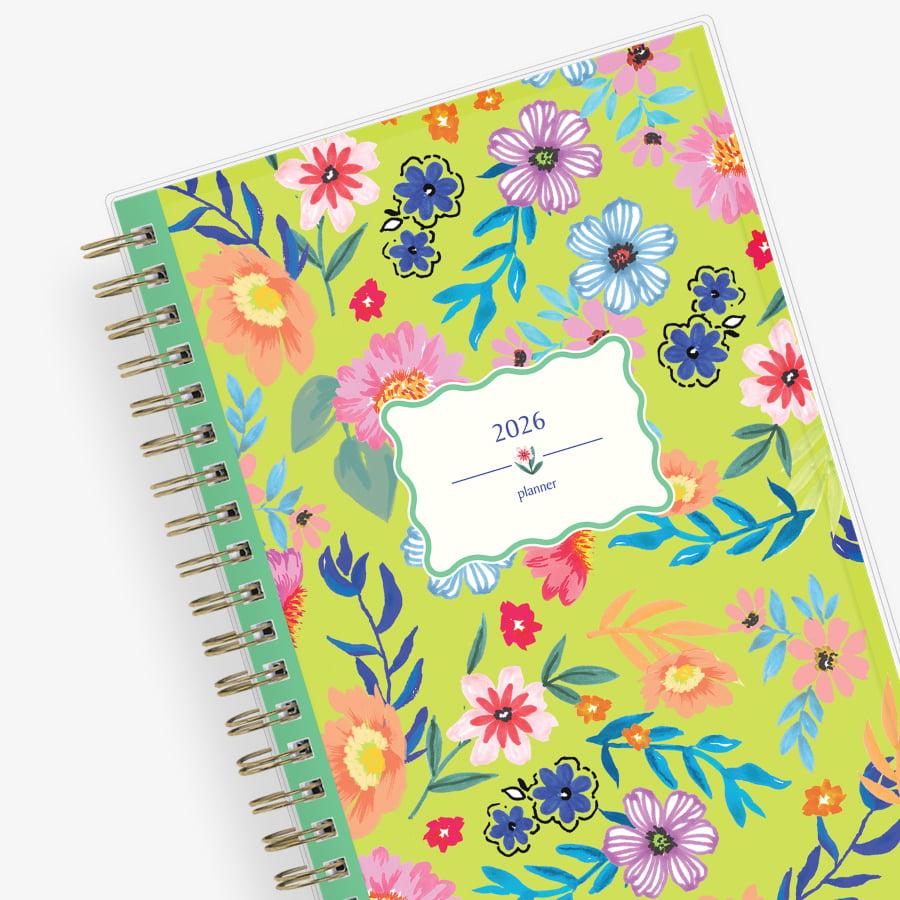Monica 2026 Weekly Monthly 5x8 Planning Calendar