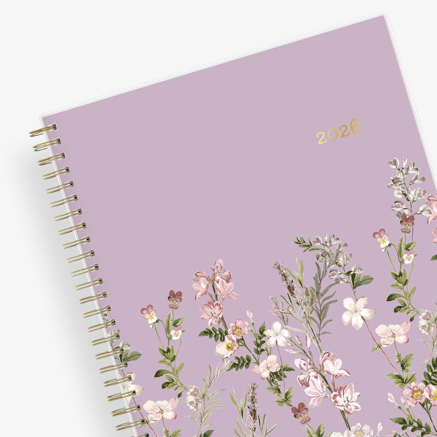 Neveah Purple 2026 Monthly 8x10 Planning Calendar