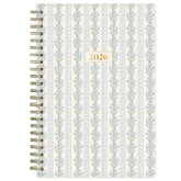 2026 planner with floral striped from cover