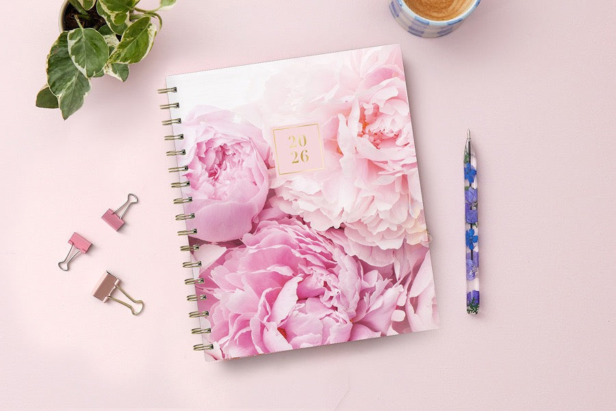 Peony 2026 Daily 7x9 Rach Parcell for Blue Sky Planning Calendar