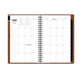 january to december 2026 year weekly monthly planner with both blank and linked writing space