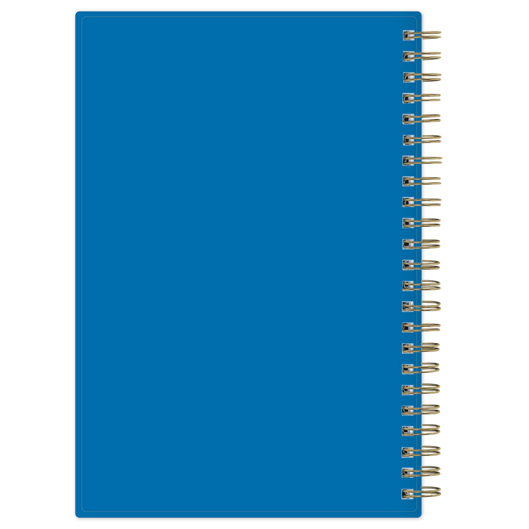blue back cover on this planner